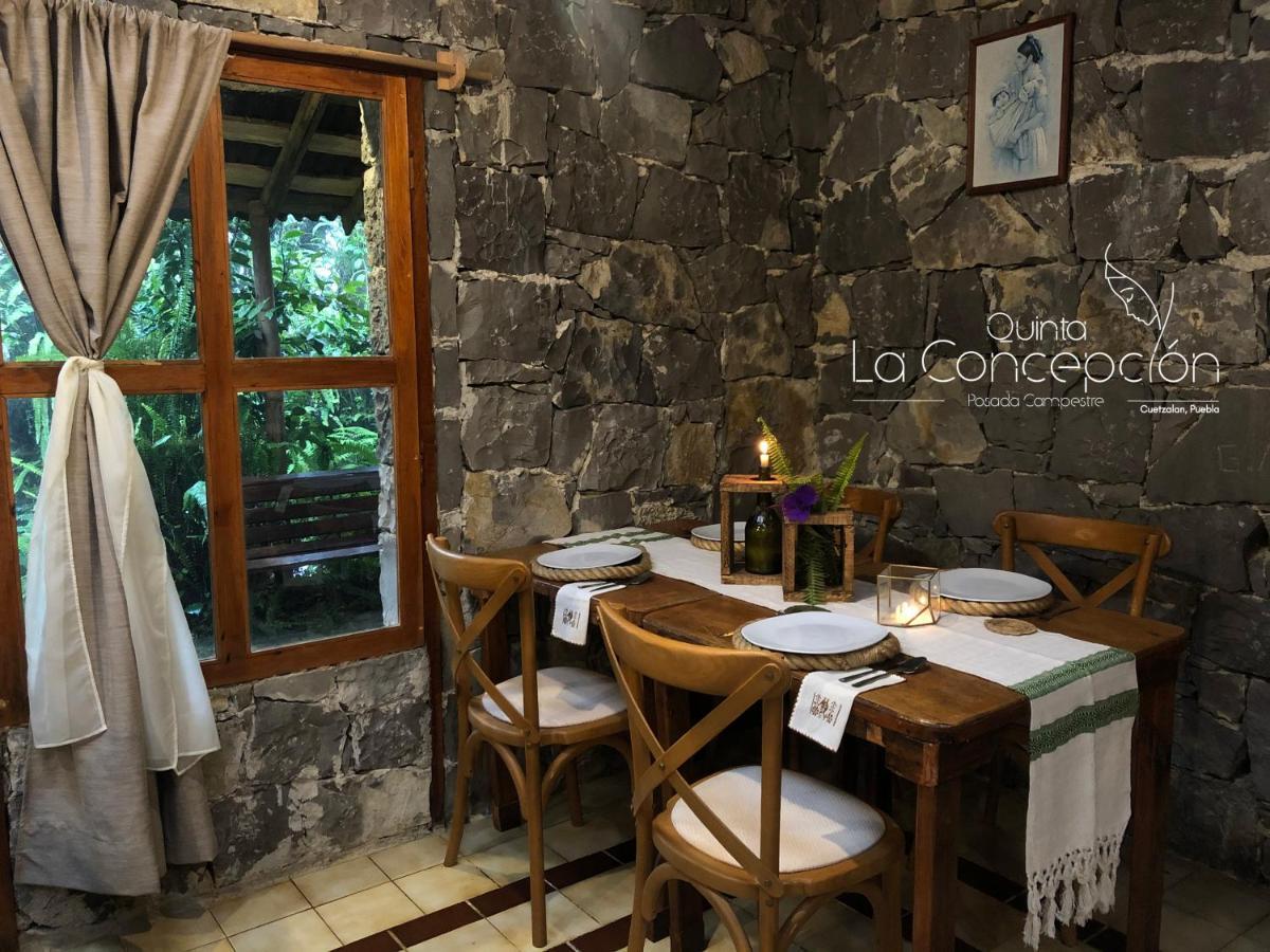 מלון Xocoyolo Quinta La Concepcion, Cuetzalan Puebla מראה חיצוני תמונה